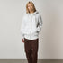 Gramicci One Point Zip Hooded Sweat A Capuche Zip - Heather Ash - Streetart.fr